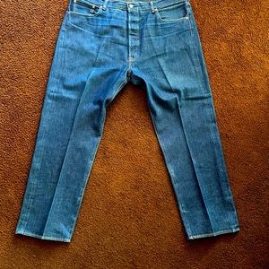 Blue Mens Levi’s 501 Jeans Pants 42x32